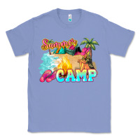 Colony Blue summer camp Classic Tee - NancyCooperArtShop