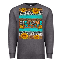 Charcoal Heather Welcome fall Premium Sweatshirt - Artiststas