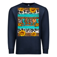 Navy Welcome fall Premium Sweatshirt - Artiststas