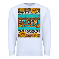 White Welcome fall Premium Sweatshirt - Artiststas
