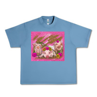 Pebble Blue pigs Urban Heavy Tee - TumblerDesignByShophia