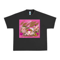 Pigment Black pigs Urban Heavy Tee - TumblerDesignByShophia