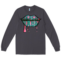 Smoke beach babe leopard lips Long Sleeve Tee - Jasminsmagicworld
