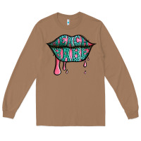 Toasted Coconut beach babe leopard lips Long Sleeve Tee - Jasminsmagicworld
