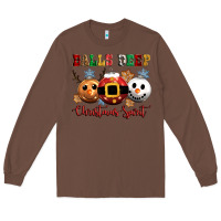 Chestnut balls deep christmas spirit Long Sleeve Tee - CowGirlArtShop