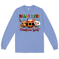Colony Blue balls deep christmas spirit Long Sleeve Tee - CowGirlArtShop