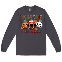 Smoke balls deep christmas spirit Long Sleeve Tee - CowGirlArtShop