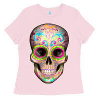 Mexican Skull Ladies Tee | Teevron