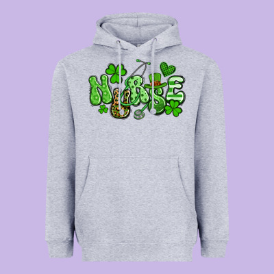 Nurse St Patrick's Day Heavyweight Hoodie Designed By Artiststas
