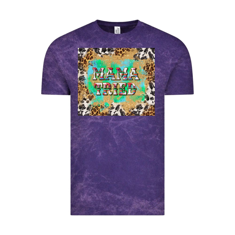 Mama Tried With Leopard And Cowhide Tumbler Tbs Vintage Tee by TumblerDesignByShophia | Teevron