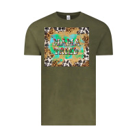 Vintage Olive mama tried with leopard and cowhide tumbler tbs Vintage Tee - TumblerDesignByShophia