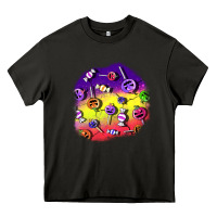 Asphalt halloween candy  patches Heavy Core Tee - BundleAndBundleShop