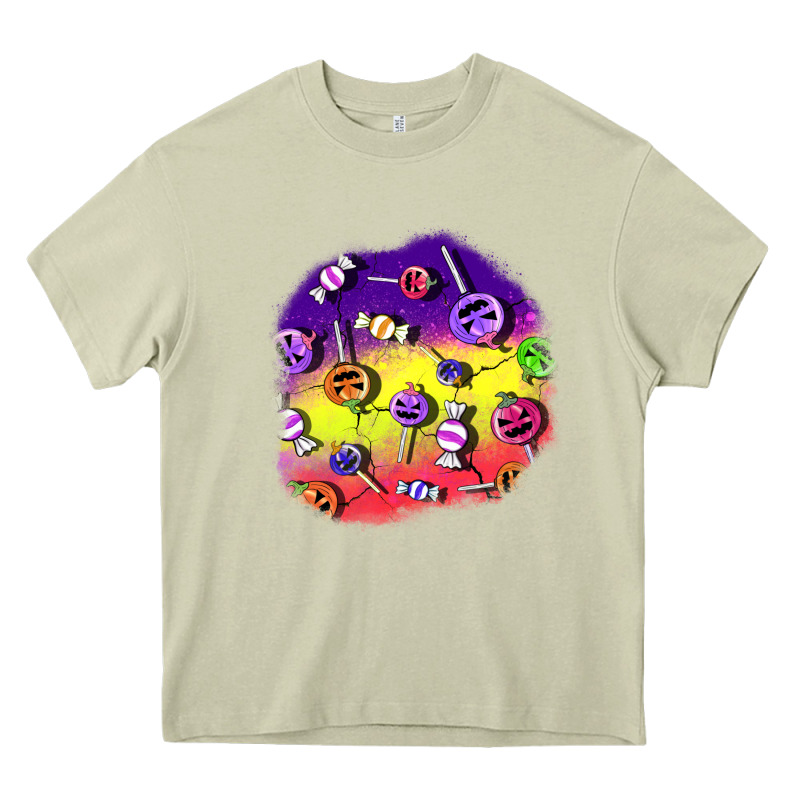 Halloween Candy  Patches Heavy Core Tee by BundleAndBundleShop | Teevron