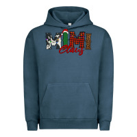 Pigment Midnight Navy mimi claus Urban Hoodie - BarkalooDesign