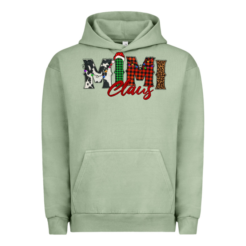 Mimi Claus Urban Hoodie by BarkalooDesign | Teevron