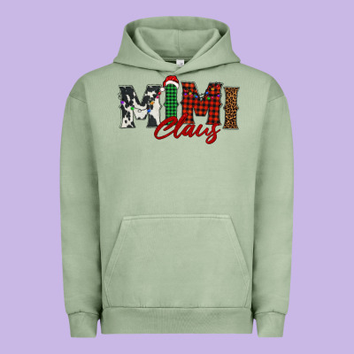 Mimi Claus Urban Hoodie Designed By Barkaloodesign