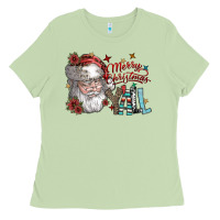 Matcha merry christmas yall Ladies Tee - SublimationCraftShop