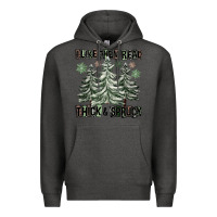 Charcoal Heather I Like Them Real Thick And Sprucy Premium Hoodie - FaDigitalArtStudio