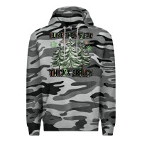 Slate Camo I Like Them Real Thick And Sprucy Premium Hoodie - FaDigitalArtStudio