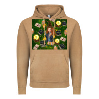 Vintage Camel wizard girl with magic Vintage Hoodie - TumblerDesignByShophia