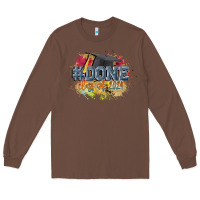 Chestnut #done class of 2024 Long Sleeve Tee - CowGirlArtShop