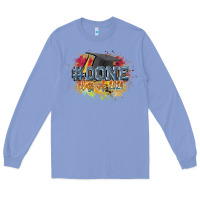 Colony Blue #done class of 2024 Long Sleeve Tee - CowGirlArtShop