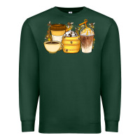 Sports Green Bee Honey Coffee Cups Premium Sweatshirt - Artiststas