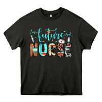 Asphalt future nurse Heavy Core Tee - JahusDesignShop