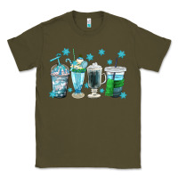 Army Green winter coffee cup Classic Tee - texasbilliewilder