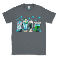 Charcoal Heather winter coffee cup Classic Tee - texasbilliewilder