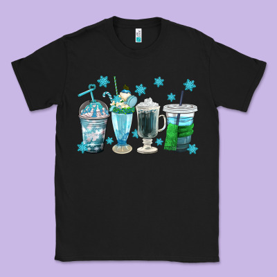 Winter Coffee Cup Classic Tee Designed By Texasbilliewilder