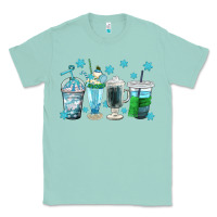 Seafoam winter coffee cup Classic Tee - texasbilliewilder