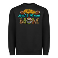 Black loud and proud mom Heavyweight Sweatshirt - BundleAndBundleShop