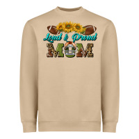 Loud And Proud Mom Heavyweight Sweatshirt | Teevron