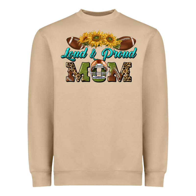 Loud And Proud Mom Heavyweight Sweatshirt by BundleAndBundleShop | Teevron