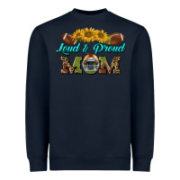 Navy loud and proud mom Heavyweight Sweatshirt - BundleAndBundleShop