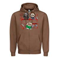 Chestnut halloween Zipper Hoodie - CowhideDigitalArt