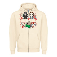 Sandshell halloween Zipper Hoodie - CowhideDigitalArt