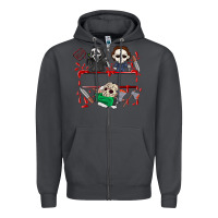 Smoke halloween Zipper Hoodie - CowhideDigitalArt