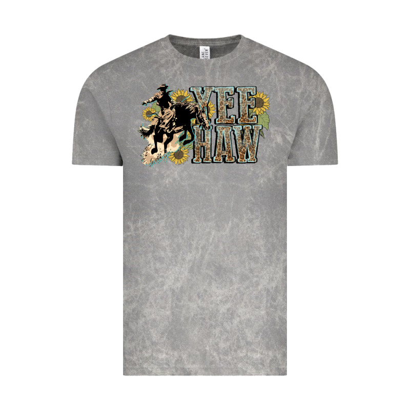 Yee Haw Cowboy Western Vintage Tee by HowdyJamesFarm | Teevron