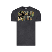 Vintage Black Yee haw Cowboy western Vintage Tee - HowdyJamesFarm