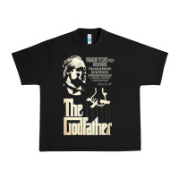 Black The Godfather Urban Heavy Tee - lanVoArt