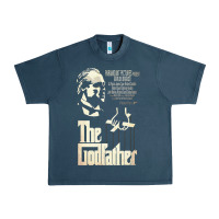 Midnight Navy The Godfather Urban Heavy Tee - lanVoArt
