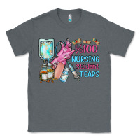 Charcoal Heather nursing student tears Classic Tee - RacoonDesign