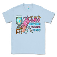 Dusty Blue nursing student tears Classic Tee - RacoonDesign
