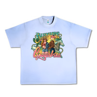 Grape Ice Busy doing Cowgirl shit Urban Heavy Tee - HowdyJamesFarm