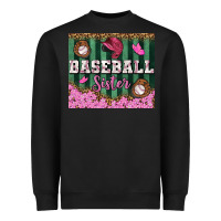Black baseball sister tumbler Heavyweight Sweatshirt - BundleAndBundleShop