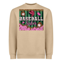 Baseball Sister Tumbler Heavyweight Sweatshirt | Teevron