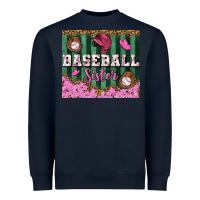 Navy baseball sister tumbler Heavyweight Sweatshirt - BundleAndBundleShop