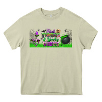 Mossy thick thighs and spooky vibes libbey glass Heavy Core Tee - BundleAndBundleShop